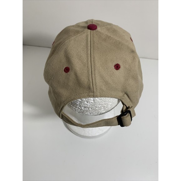 Chrysalis San Sun Tan / Red Adjustable Strap Hat Cap - Picture 6 of 12